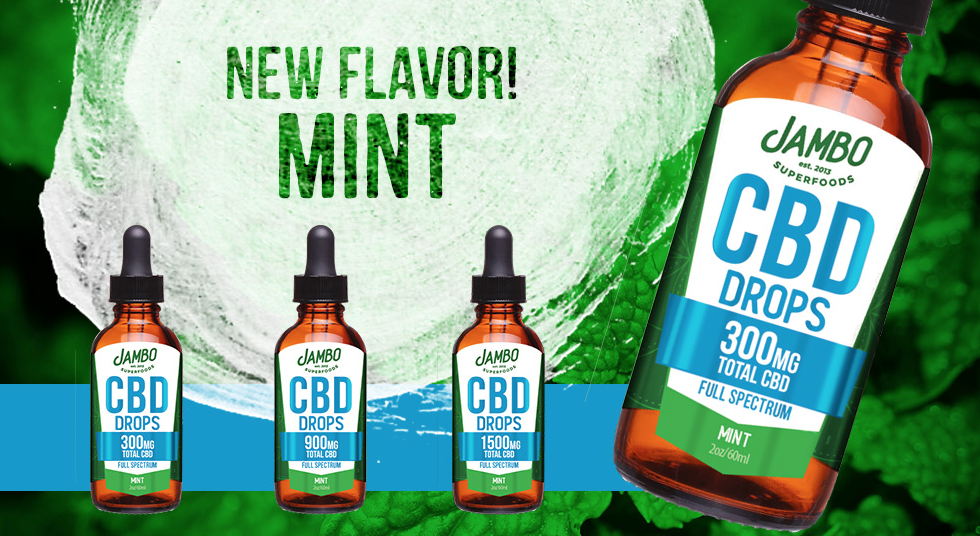Jambo CBD Mint Flavored drops